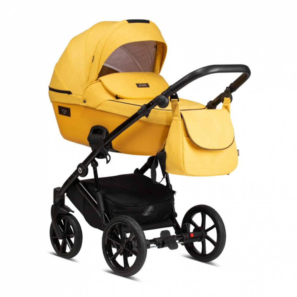 Коляска 2 в 1 Tutis Viva Life 2020, Yolk Yello (075)
