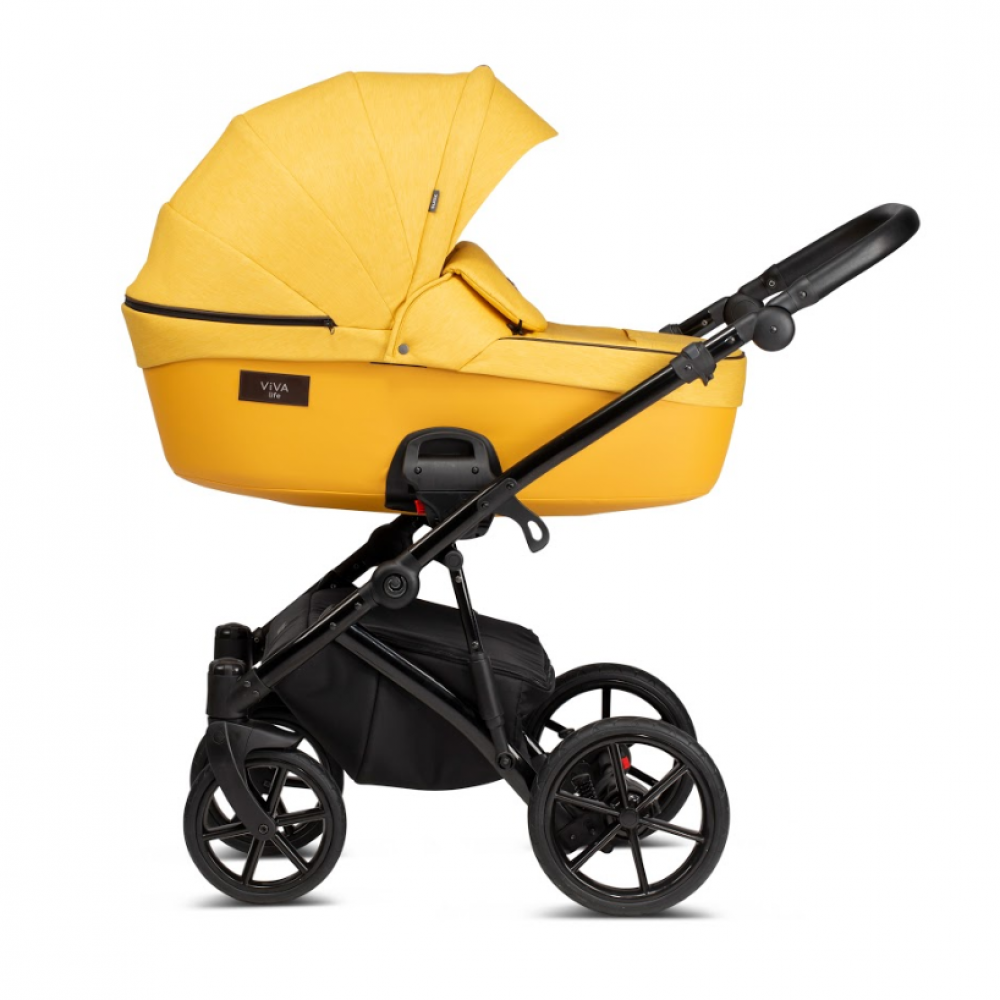 Коляска 2 в 1 Tutis Viva Life 2020, Yolk Yello (075)