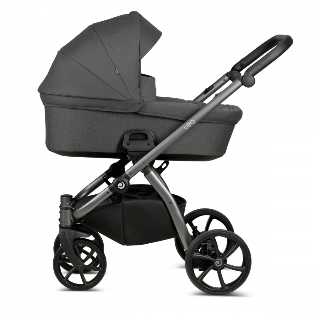 Коляска 3 в 1 Tutis Leo, Dark Grey (103)