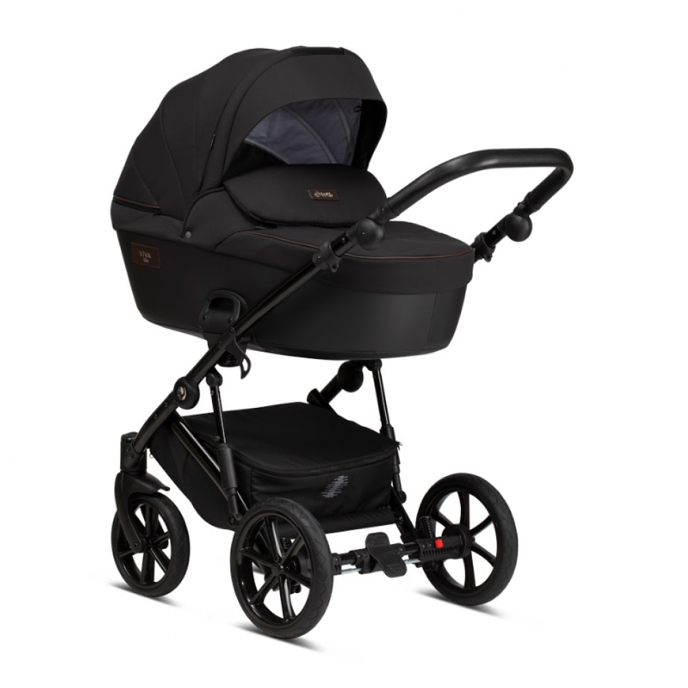 Коляска Tutis Viva Life 2020 2 в 1, Caviar (070)