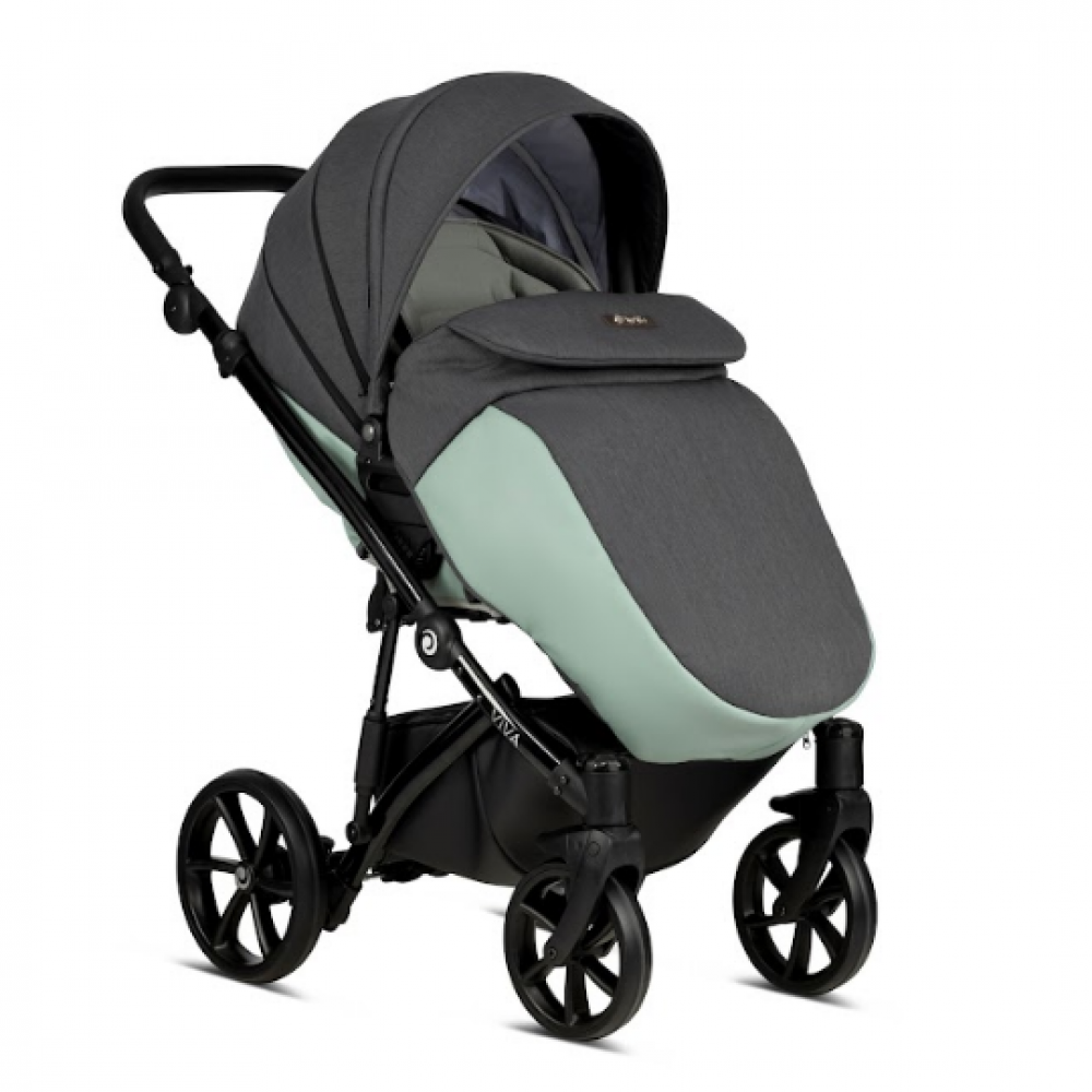 Коляска 3 в 1 Tutis Viva 4 Essential, Sage (039)