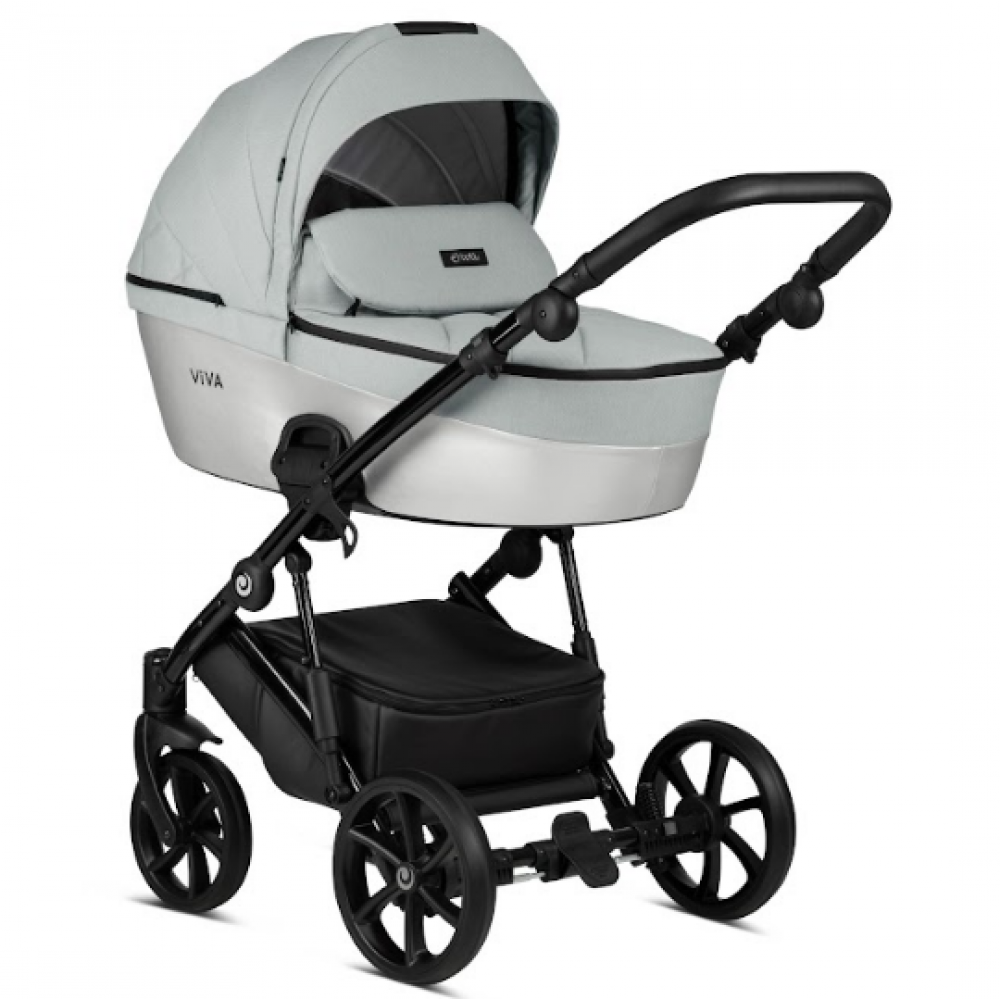 Коляска 2 в 1 Tutis Viva 4 Luxury, Crystal (058)