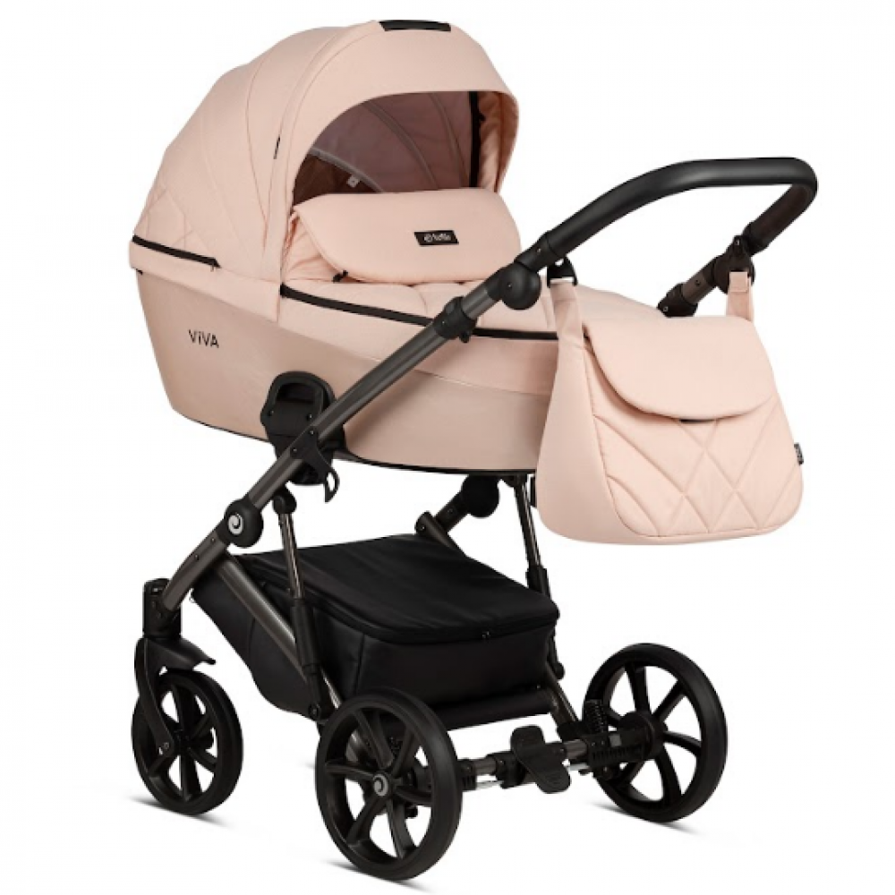 Коляска 3 в 1 Tutis Viva 4 Luxury, Rose Quartz (062)