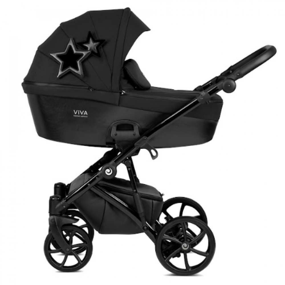 Коляска 3 в 1 Tutis Viva 4 Star, Black Star (007)