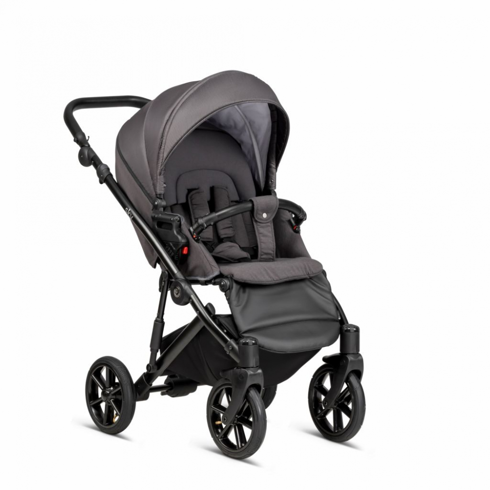 Коляска 2 в 1 Tutis Sky, Dark grey (103)