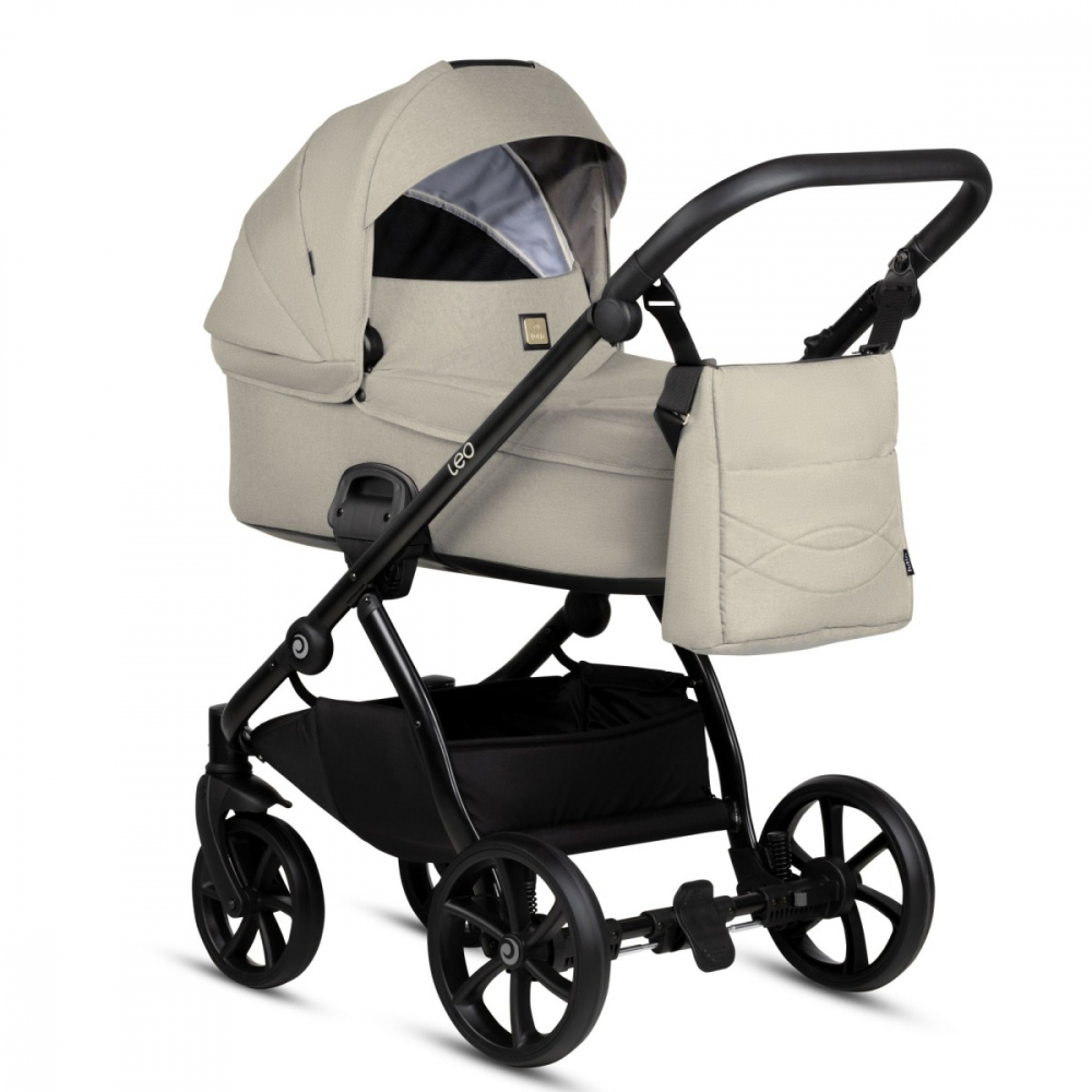 Коляска 3 в 1 Tutis Leo, Warm Grey (068)