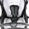 Коляска Tutis Nanni Leather 2021 2 в 1 Черный + Серебро