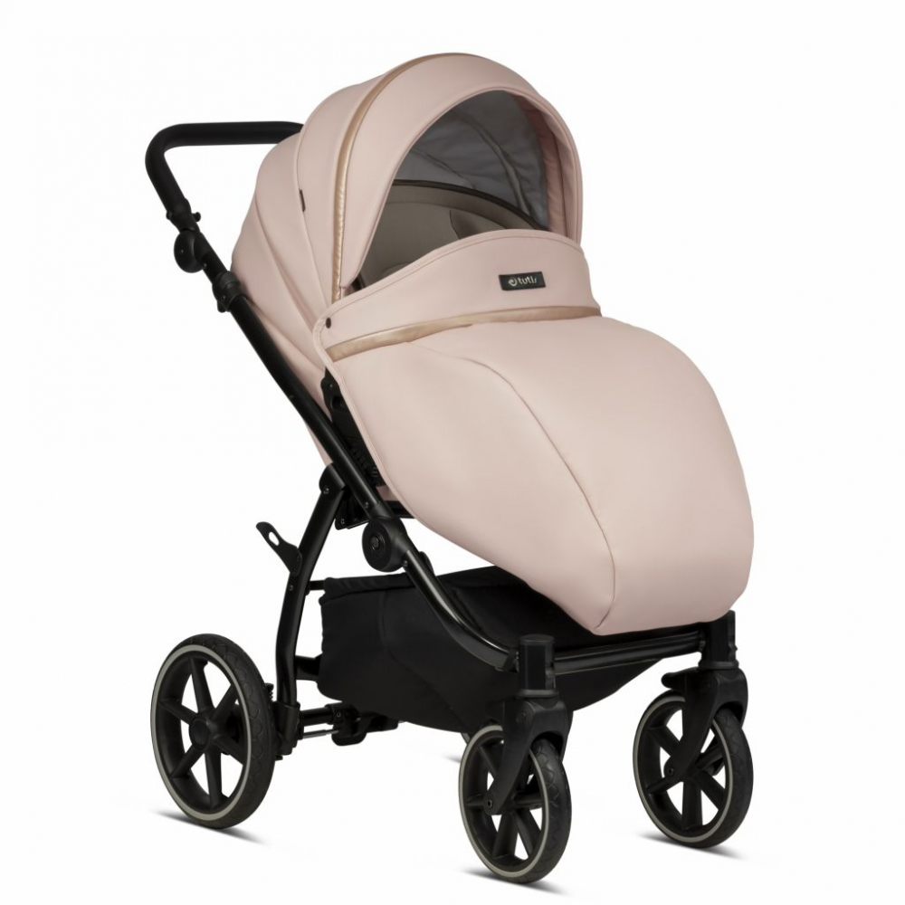 Коляска 2 в 1 Tutis Uno 3+ Leather, Peach (197)