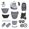 Коляска Tutis Novo 3 в 1, Warm Grey