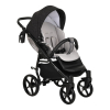 Коляска 2 в 1 Tutis Novo Reflective 2022, Pearl Metalic / Black Reflective Print (289)