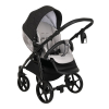 Коляска 2 в 1 Tutis Novo Reflective 2022, Pearl Metalic / Black Reflective Print (289)