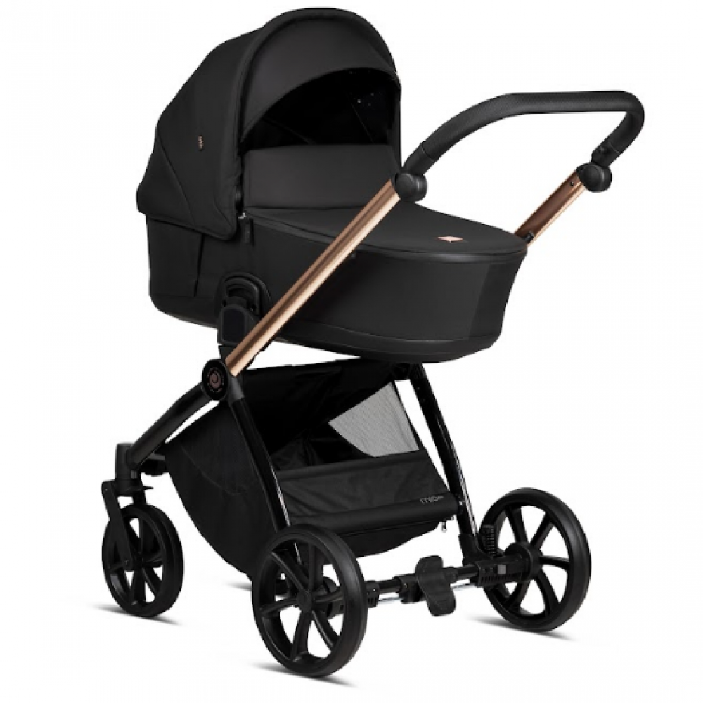 Коляска 2 в 1 Tutis Mio Plus Termo Black Edition, Rose Gold (292)