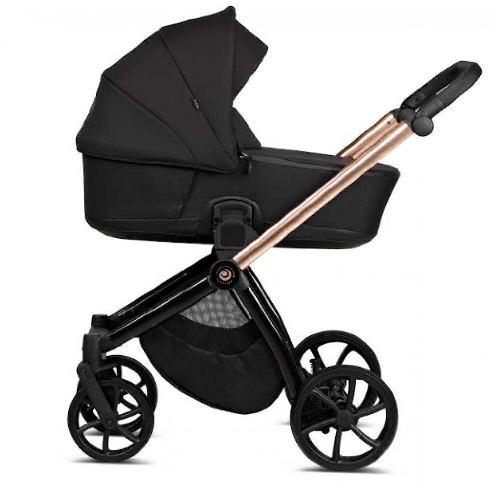 Коляска 2 в 1 Tutis Mio Plus Termo Black Edition, Rose Gold (292)