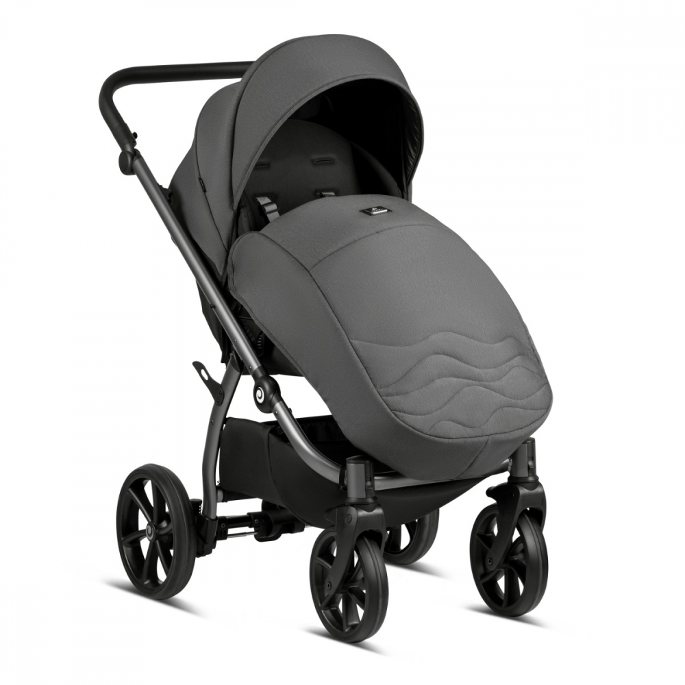 Коляска 2 в 1 Tutis Leo, Dark Grey (103)
