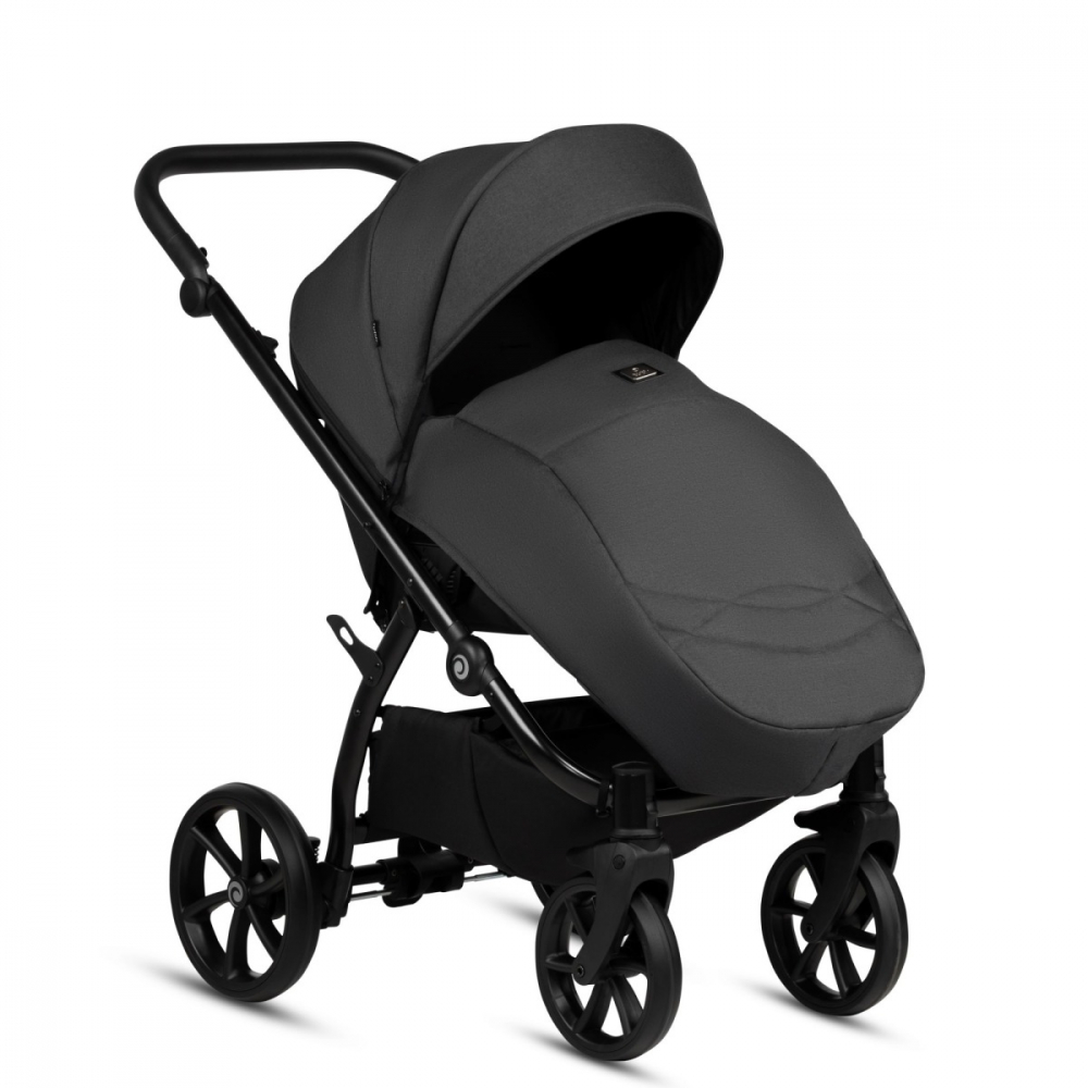 Коляска 3 в 1 Tutis Leo, Black (020)