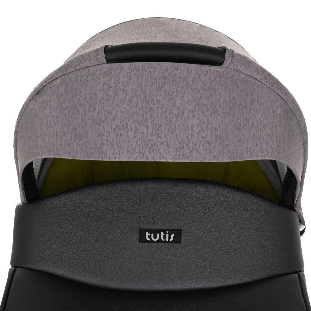 Коляска 2 в 1 Tutis Novo Reflective 2022, Antracite Metalic / Grey Reflective Print (227)