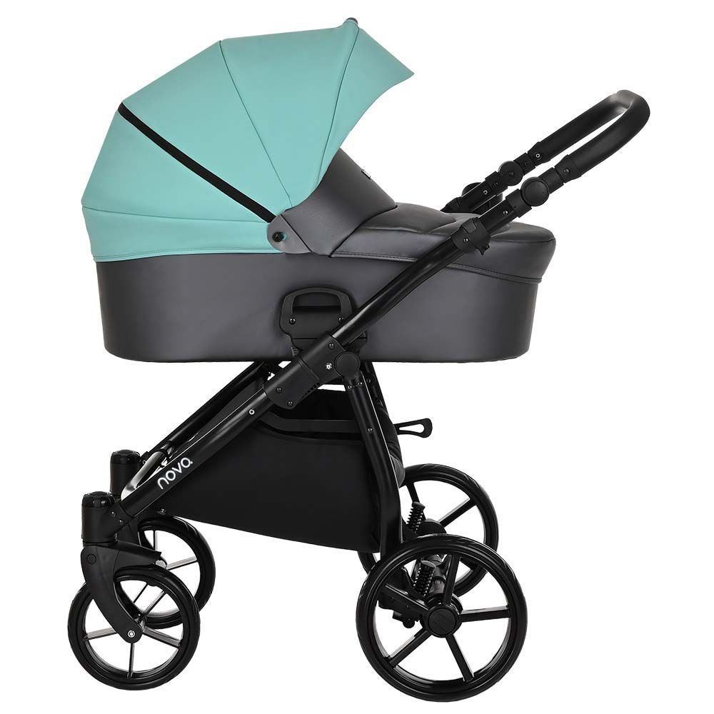 Коляска 3 в 1 Tutis Novo, Antracite Metalic / Mint (236)