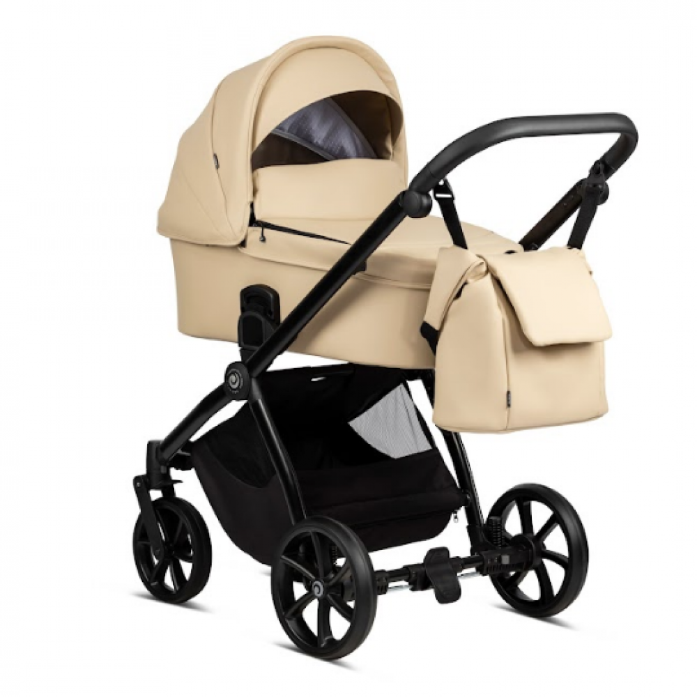 Коляска 3 в 1 Tutis Mio Eco-Leather, Beige (180)