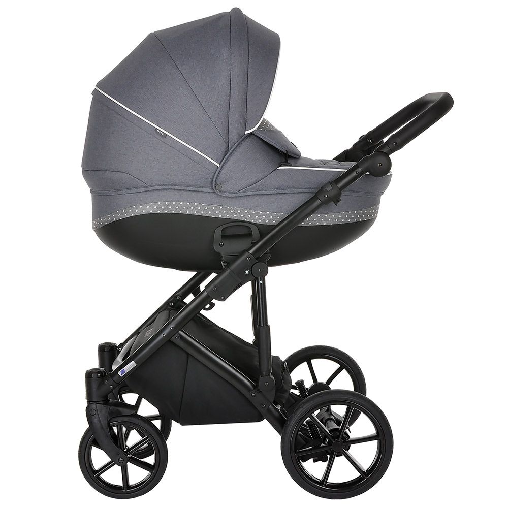 Коляска 3 в 1 Tutis Mimi Style 2021, White Dot (331)