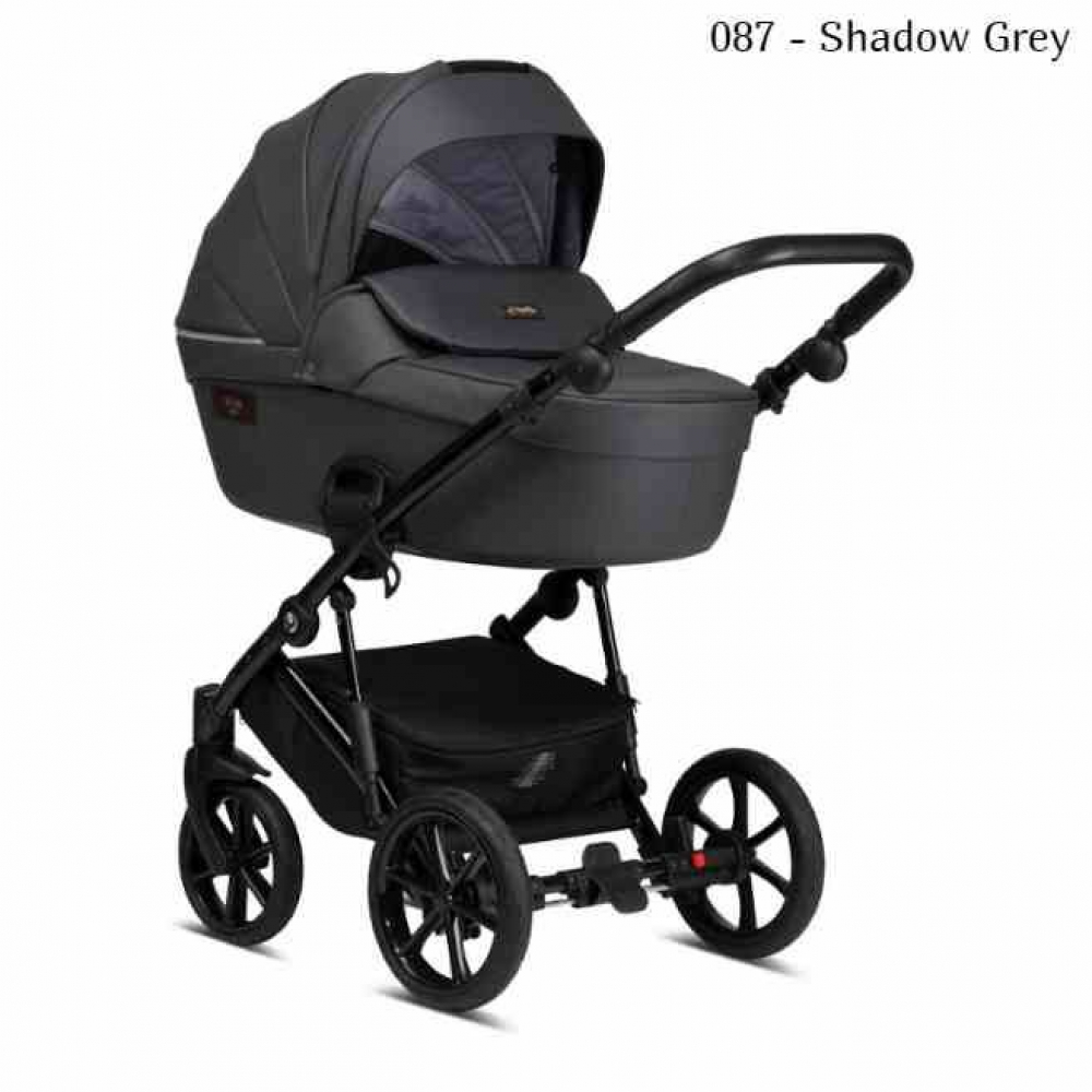 Коляска 2 в 1 Tutis Viva Life Leather 2020, Shadow Grey (087)
