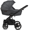 Коляска Tutis Viva Life Leather 2020 2 в 1, Shadow Grey