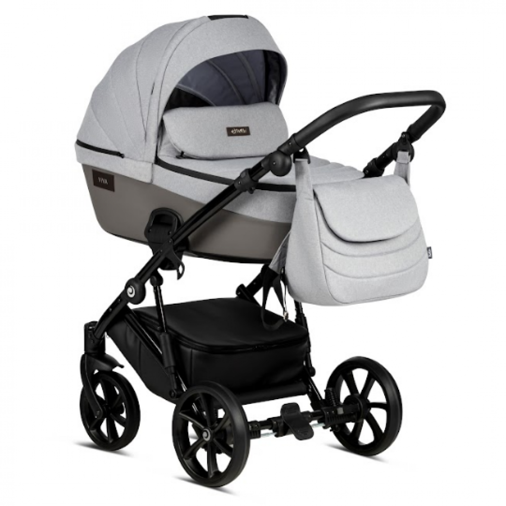 Коляска 2 в 1 Tutis Viva 4 Essential, Sleet (074)