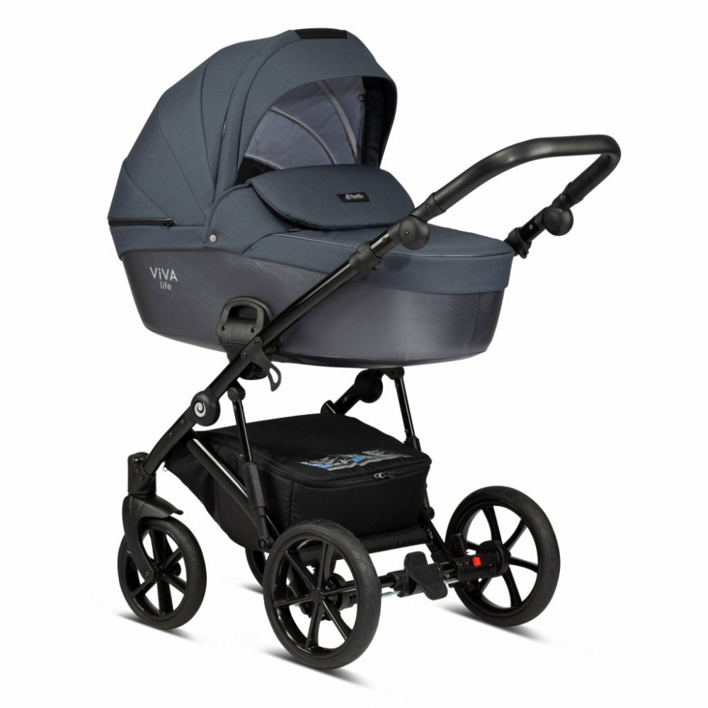 Коляска 2 в 1 Tutis Viva Luxury, Obsidian (060)