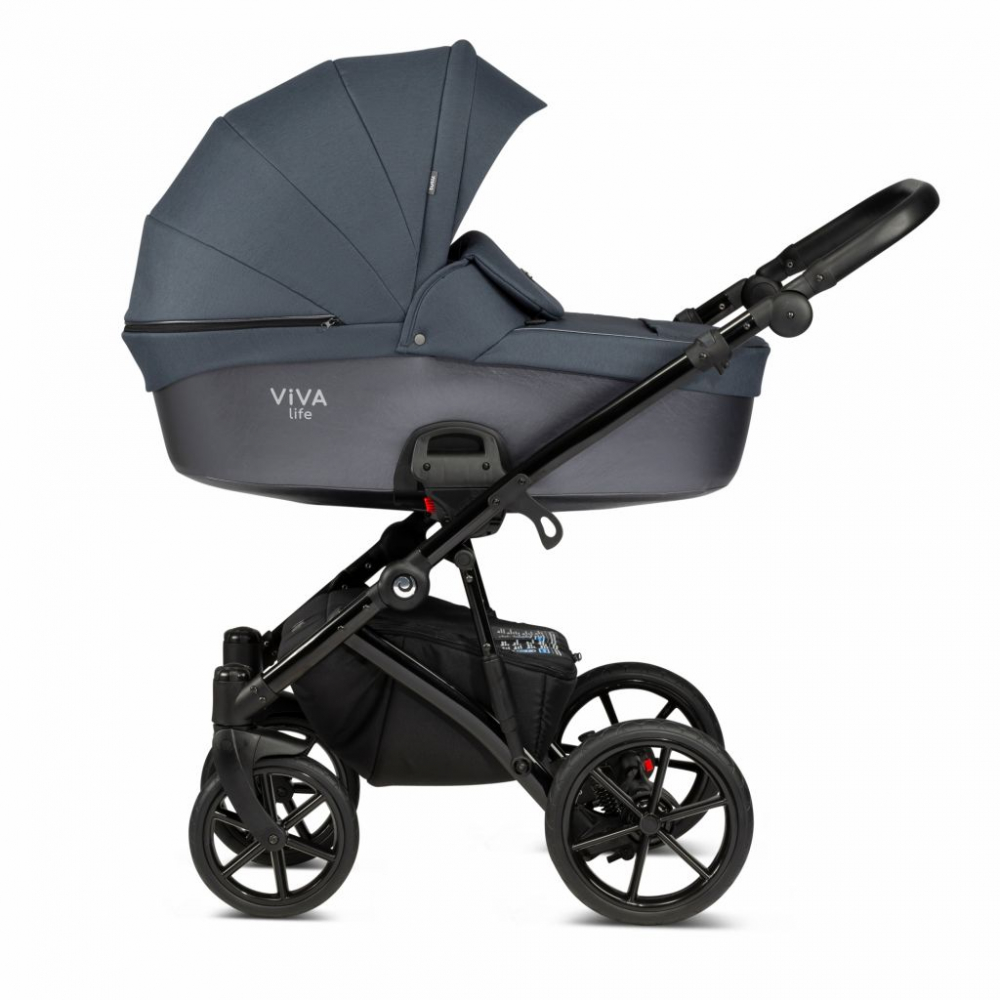 Коляска 2 в 1 Tutis Viva Luxury, Obsidian (060)