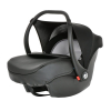 Коляска Tutis Nanni 2021 3 в 1 Leather Черный + Серебро