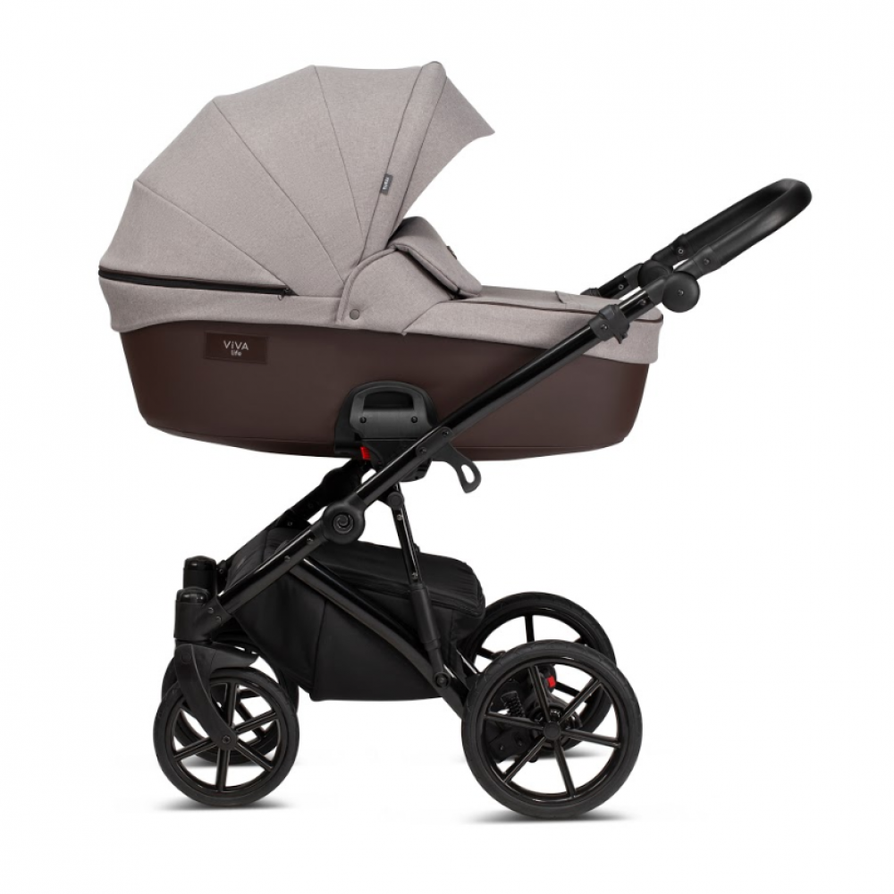 Коляска 2 в 1 Tutis Viva Life 2020, Warm Grey (068)