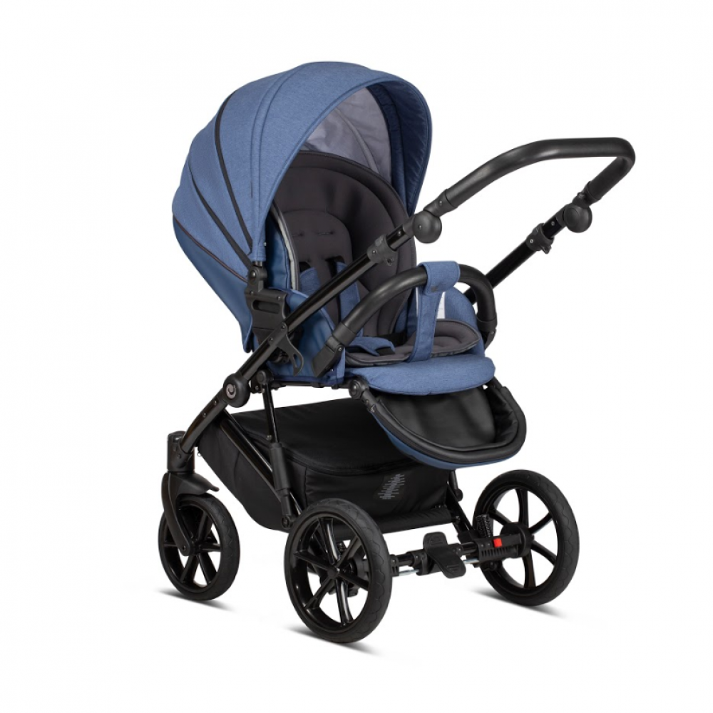 Коляска 2 в 1 Tutis Viva Life 2020, Blue Indigo (076)