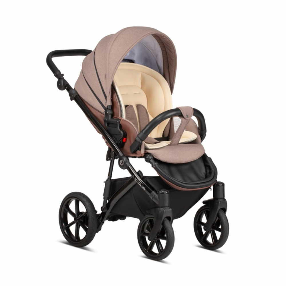Коляска 2 в 1 Tutis Viva Life 2020, Deep Taupe (078)