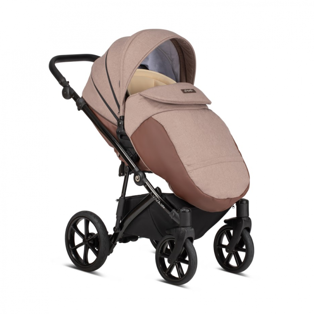 Коляска 2 в 1 Tutis Viva Life 2020, Deep Taupe (078)