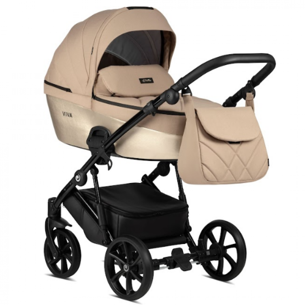 Коляска 3 в 1 Tutis Viva 4 Luxury, Amber Gold (061)