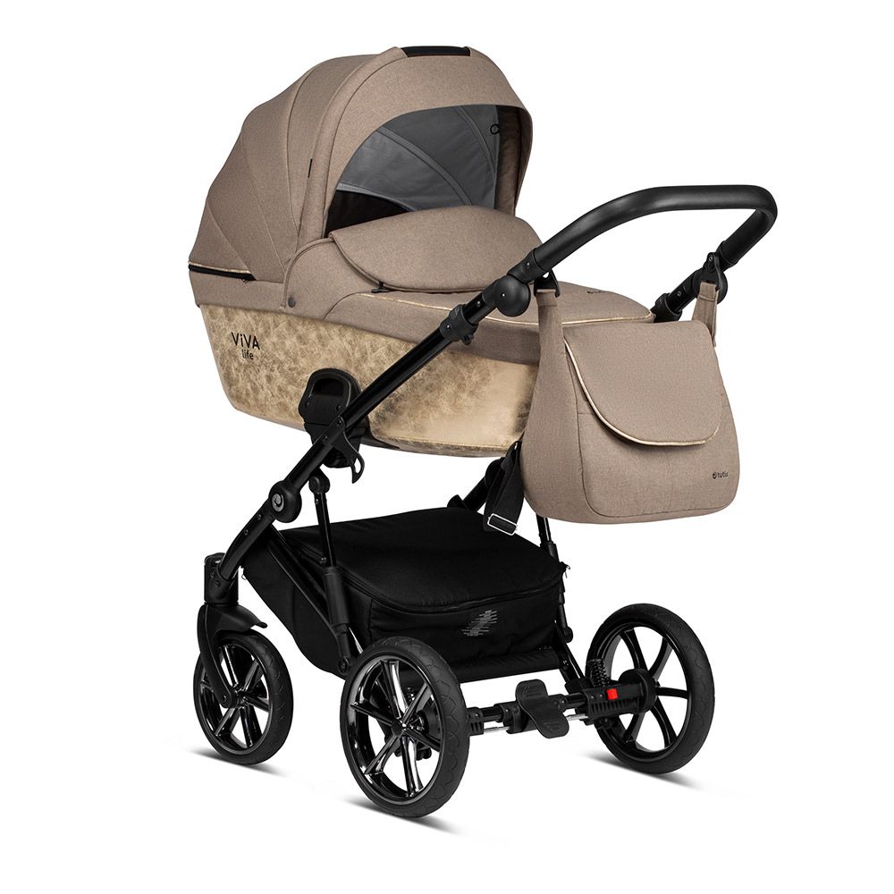 Коляска 2 в 1 Tutis Viva Life Majestic 2020, Gold (047)