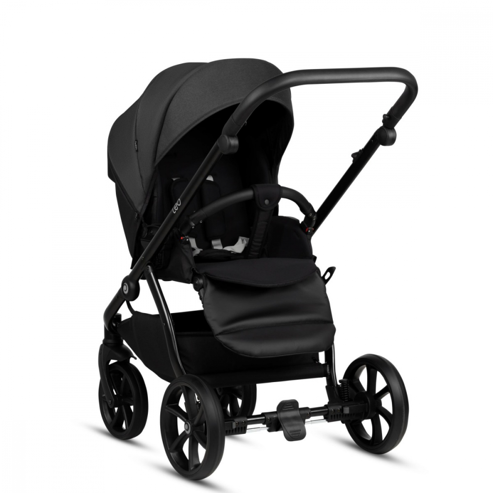 Коляска 2 в 1 Tutis Leo, Black (020)