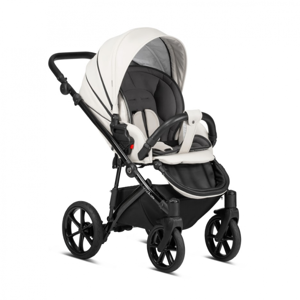 Коляска 2 в 1 Tutis Viva Life Leather 2020, Cloud (085)