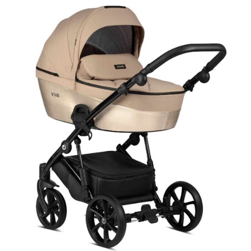 Коляска 2 в 1 Tutis Viva 4 Luxury, Amber Gold (061)