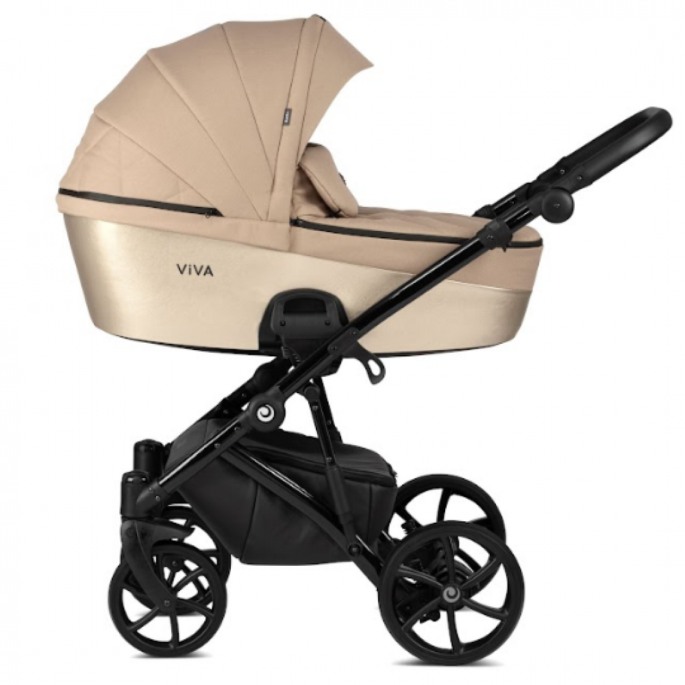 Коляска 2 в 1 Tutis Viva 4 Luxury, Amber Gold (061)