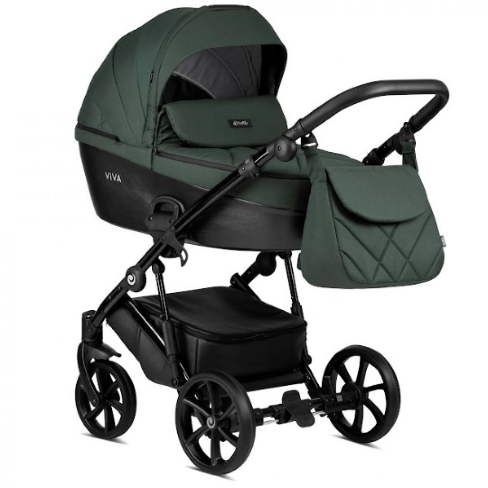 Коляска 2 в 1 Tutis Viva 4 Luxury, Emerald (064)