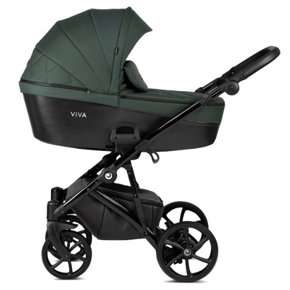 Коляска 2 в 1 Tutis Viva 4 Luxury, Emerald (064)