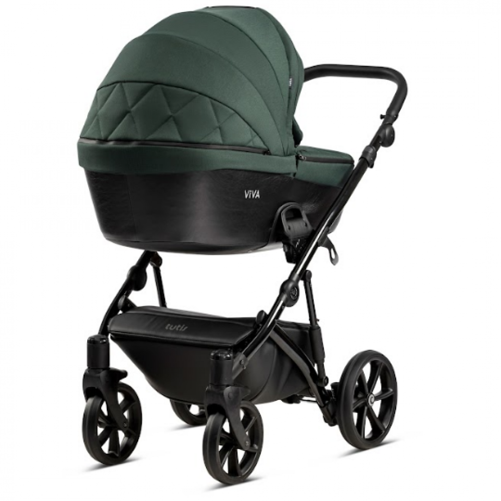 Коляска 2 в 1 Tutis Viva 4 Luxury, Emerald (064)