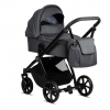 Коляска 2 в 1 Tutis Mio Eco-Leather, Dark Gray (021)