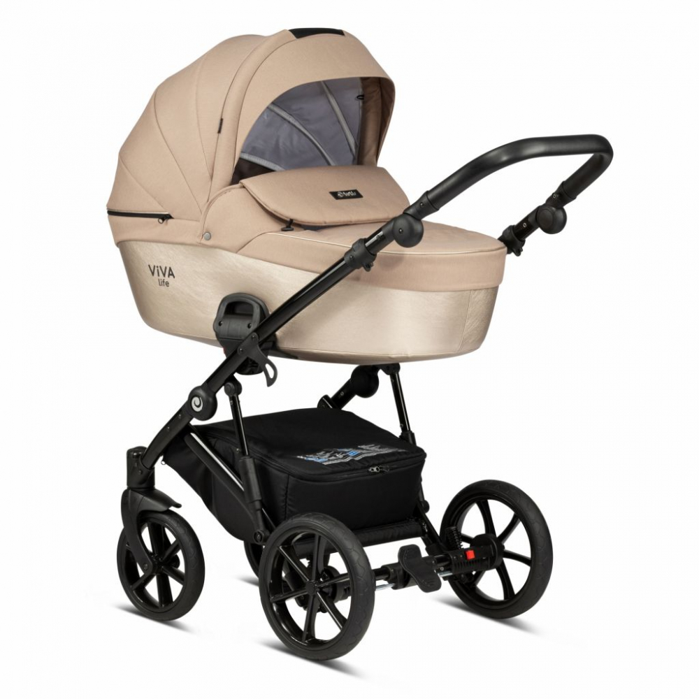 Коляска 2 в 1 Tutis Viva Luxury, Amber Gold (061)