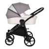 Коляска 2 в 1 Tutis Novo Reflective 2022, Pearl Metalic / Grey Reflective Print (043)