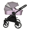 Коляска 3 в 1 Tutis Novo Reflective 2022, Lavender Metalic / Grey Reflective Print (284)