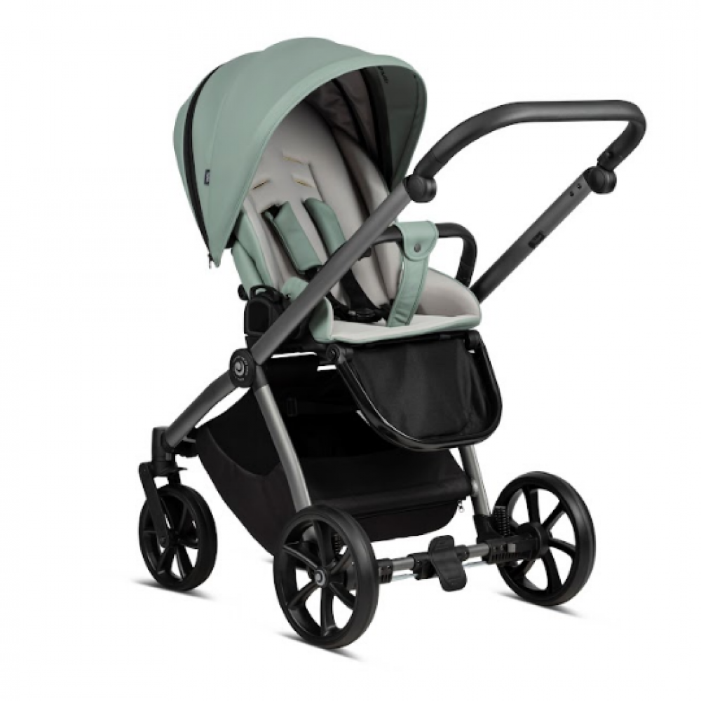 Коляска 2 в 1 Tutis Mio Eco-Leather, Sage (039)