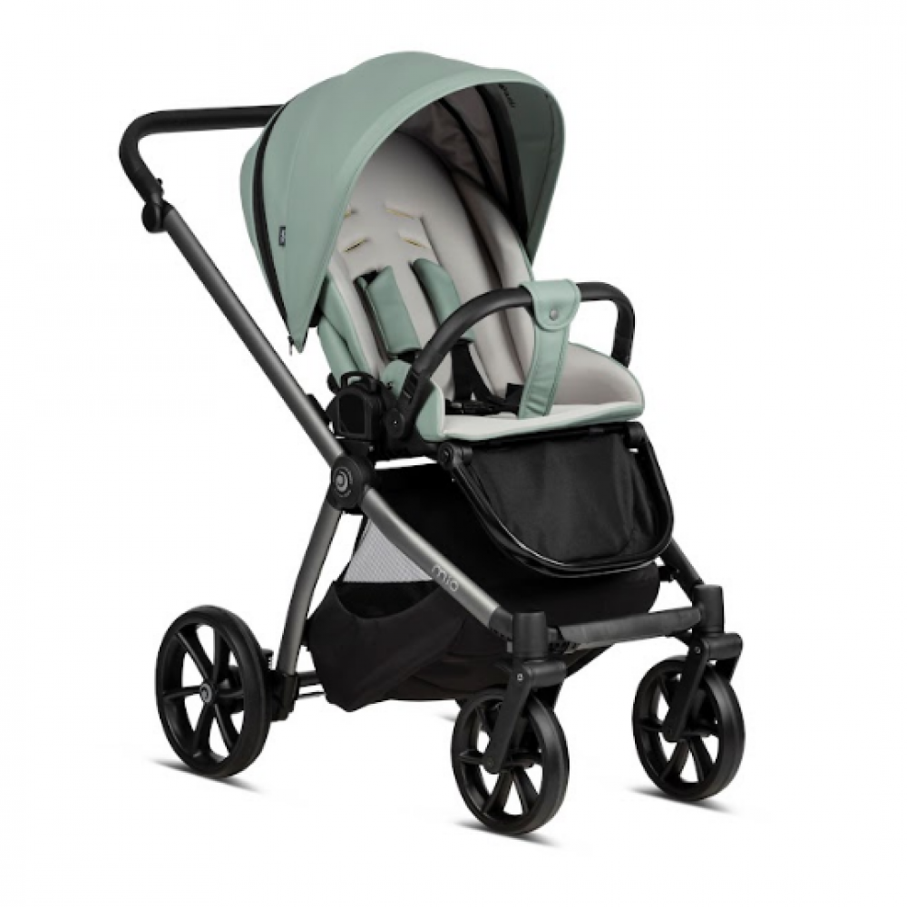 Коляска 2 в 1 Tutis Mio Eco-Leather, Sage (039)