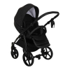 Коляска 2 в 1 Tutis Novo Reflective 2022, Black / Black Reflective Print (141)