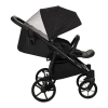 Коляска 2 в 1 Tutis Novo Reflective 2022, Black / Black Reflective Print (141)